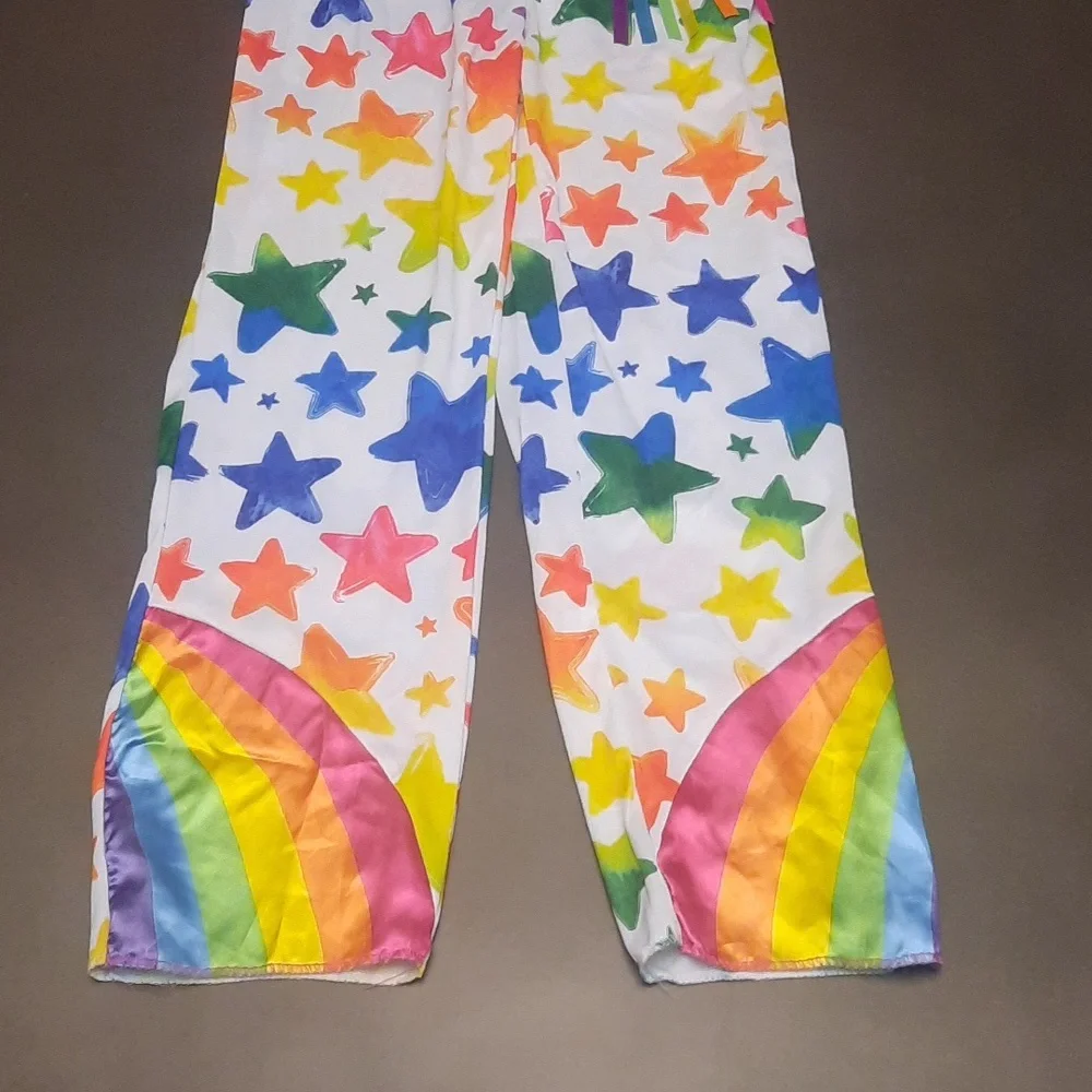 Stars and rainbows kids costume size large